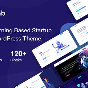 ai lab machine learning wordpress theme