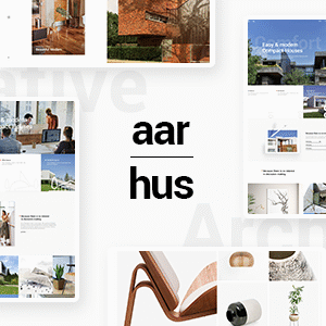 aarhus modern architecture wordpress theme