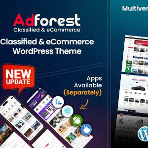 adforest classified ads wordpress theme