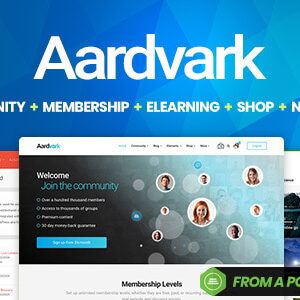 aardvark community, membership, buddypress theme