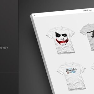 affliction multipurpose minimal wordpress woocommerce theme