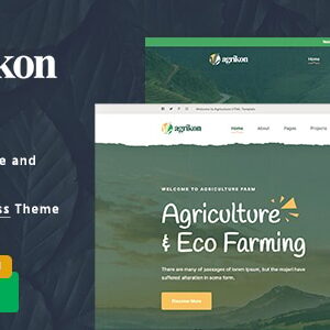 agrikon organic food & agriculture woocommerce theme